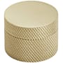 Amerock Transcendent 1-1/4 Inch Cylindrical Cabinet Knob Matte Gold