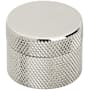 Amerock Transcendent 1-1/4 Inch Cylindrical Cabinet Knob Polished Nickel