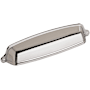 Amerock Stature 5-1/16 Inch Center to Center Cup Cabinet Pull Polished Chrome