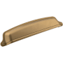 Amerock Stature 5-1/16 Inch Center to Center Cup Cabinet Pull Champagne Bronze