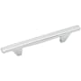 Amerock Sleek 3-3/4 Inch Center to Center Bar Cabinet Pull Polished Chrome