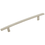 Amerock Cyprus 6-5/16 Inch Center to Center Bar Cabinet Pull - 10 Pack Satin Nickel