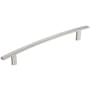 Amerock Cyprus 10-1/16 Inch Center to Center Bar Cabinet Pull Satin Nickel