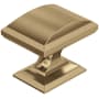 Amerock Candler 1-1/4 Inch Rectangular Cabinet Knob Champagne Bronze