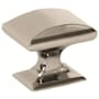 Amerock Candler 1-1/4 Inch Rectangular Cabinet Knob Polished Nickel