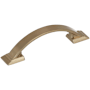Amerock Candler 3 Inch Center to Center Handle Cabinet Pull Golden Champagne