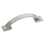 Amerock Candler 3 Inch Center to Center Handle Cabinet Pull Satin Nickel