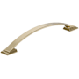Amerock Candler 7-9/16 Inch Center to Center Arch Cabinet Pull Golden Champagne