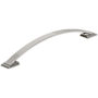 Amerock Candler 8-13/16 Inch Center to Center Arch Cabinet Pull Satin Nickel