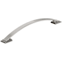 Amerock Candler 8-13/16 Inch Center to Center Arch Cabinet Pull Polished Nickel