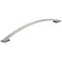 Amerock Candler 12-5/8 Inch Center to Center Arch Cabinet Pull Satin Nickel