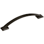 Amerock Candler 6-5/16 Inch Center to Center Handle Cabinet Pull Black Bronze