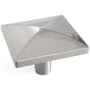 Amerock Extensity 1-1/2 Inch Square Cabinet Knob Satin Nickel