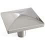 Amerock Extensity 1-1/2 Inch Square Cabinet Knob Satin Nickel