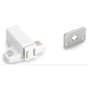 Amerock Functional Hardware 1-11/16" Long Steel Magnetic Catch White