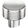 Amerock Bronx 1-1/4 Inch Mushroom Cabinet Knob Polished Chrome