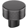 Amerock Bronx 1-1/4 Inch Mushroom Cabinet Knob Gunmetal