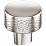 Amerock Bronx 1-1/4 Inch Mushroom Cabinet Knob Polished Nickel