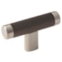 Satin Nickel / Oil Rubbed Bronze