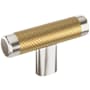 Polished Nickel / Champagne Bronze