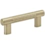 Amerock Bronx 3-3/4 Inch Center to Center Bar Cabinet Pull Golden Champagne