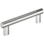 Amerock Bronx 5-1/16 Inch Center to Center Bar Cabinet Pull Polished Chrome
