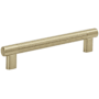 Amerock Bronx 6-5/16 Inch Center to Center Bar Cabinet Pull Golden Champagne