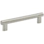 Amerock Bronx 6-5/16 Inch Center to Center Bar Cabinet Pull Satin Nickel