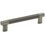 Amerock Bronx 6-5/16 Inch Center to Center Bar Cabinet Pull Gunmetal