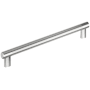 Amerock Bronx 10-1/16 Inch Center to Center Bar Cabinet Pull Polished Chrome