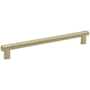 Amerock Bronx 10-1/16 Inch Center to Center Bar Cabinet Pull Golden Champagne