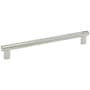 Amerock Bronx 10-1/16 Inch Center to Center Bar Cabinet Pull Polished Nickel