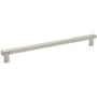 Amerock Bronx 12-5/8 Inch Center to Center Bar Cabinet Pull Satin Nickel