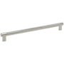 Amerock Bronx 12-5/8 Inch Center to Center Bar Cabinet Pull Polished Nickel