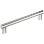 Amerock Bronx 8 Inch Center to Center Bar Cabinet Pull Polished Chrome