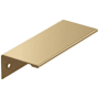 Amerock Edge Pull 3-3/4 Inch Long Finger Cabinet Pull Champagne Bronze