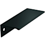 Amerock Edge Pull 3-3/4 Inch Long Finger Cabinet Pull Matte Black