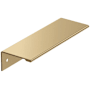 Amerock Edge Pull 4-1/2 Inch Long Finger Cabinet Pull Champagne Bronze