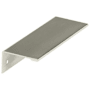 Amerock Edge Pull 4-1/2 Inch Long Finger Cabinet Pull Satin Nickel