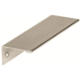 Amerock Edge Pull 4-1/2 Inch Long Finger Cabinet Pull Polished Nickel