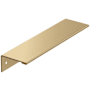 Amerock Edge Pull 5-13/16 Inch Long Finger Cabinet Pull Champagne Bronze
