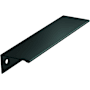 Amerock Edge Pull 5-13/16 Inch Long Finger Cabinet Pull Matte Black