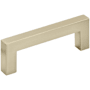 Amerock Monument 3 Inch Center to Center Handle Cabinet Pull Golden Champagne