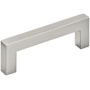 Amerock Monument 3 Inch Center to Center Handle Cabinet Pull Satin Nickel