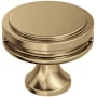 Amerock Oberon 1-3/8 Inch Mushroom Cabinet Knob Champagne Bronze