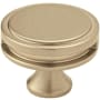 Amerock Oberon 1-3/4 Inch Mushroom Cabinet Knob Golden Champagne
