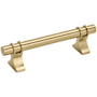 Amerock Davenport 3-3/4 Inch Center to Center Bar Cabinet Pull Champagne Bronze