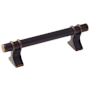 Amerock Davenport 3-3/4 Inch Center to Center Bar Cabinet Pull Oil Rubbed Bronze