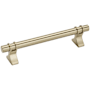 Amerock Davenport 5-1/16 Inch Center to Center Bar Cabinet Pull Golden Champagne
