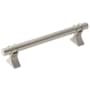 Amerock Davenport 5-1/16 Inch Center to Center Bar Cabinet Pull Satin Nickel